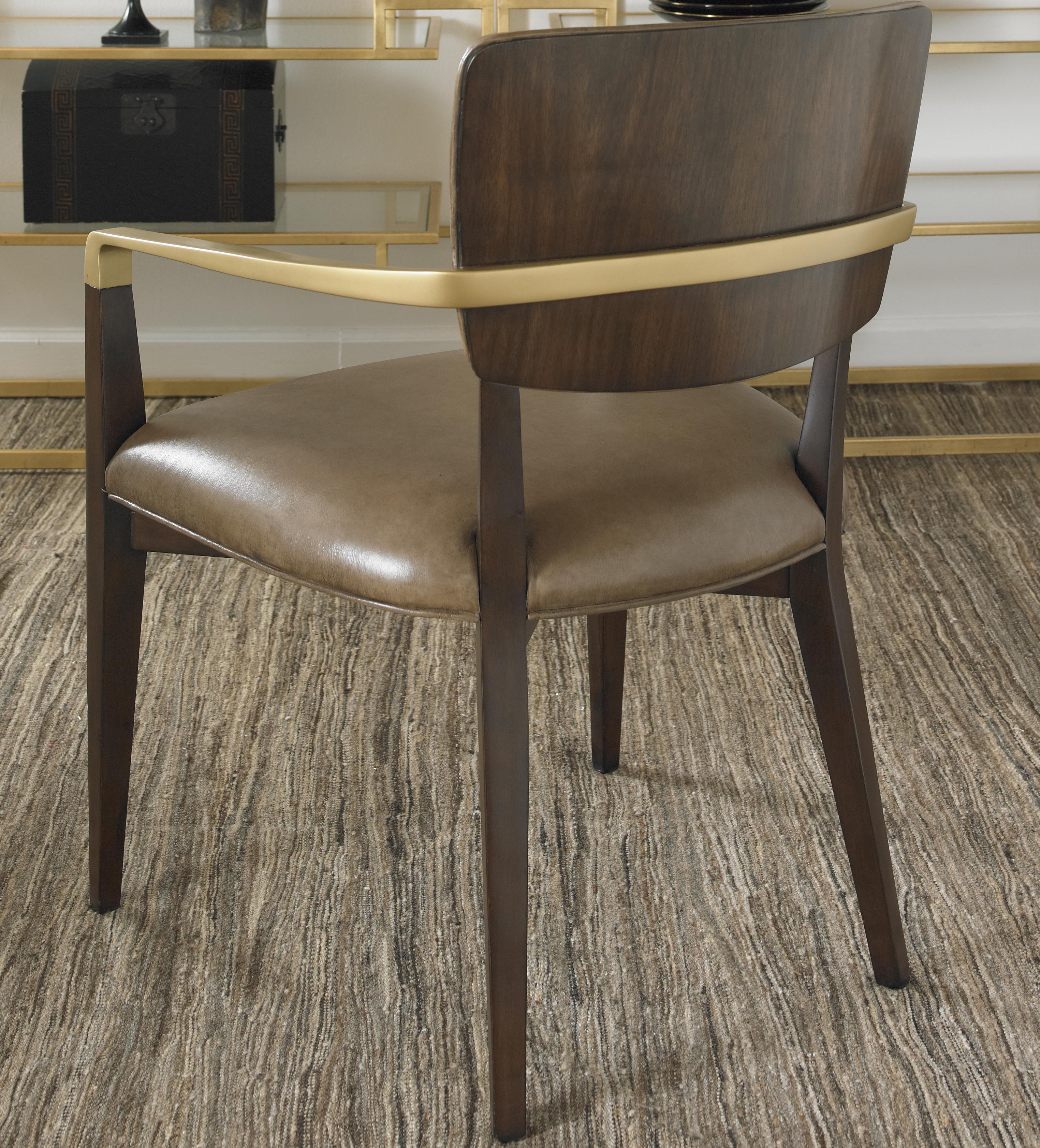 Century Monarch Fine Furniture MN5588 Elton Desk Chair with Antique